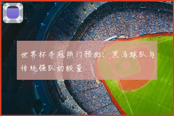 世界杯夺冠热门预测：黑马球队与传统强队的较量